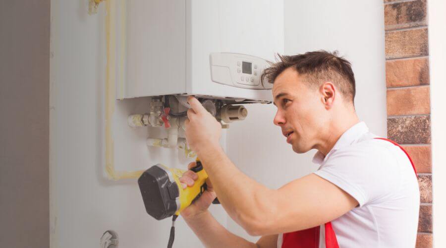 Professional water heater repair in Mohall, ND